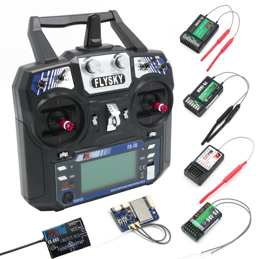 Drone Thermal Imaging - FLYSKY FS-i6 I6 Transmitter 2.4G 6CH