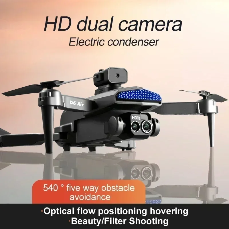 Mini Drone D6 8k Profesional H - огляд і ціна Drone Multispectral