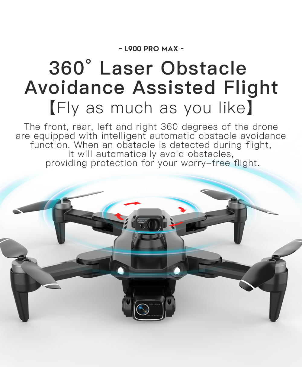 LYZRC L900 PRO MAX Laser obsta - огляд і ціна Drone Multispectral